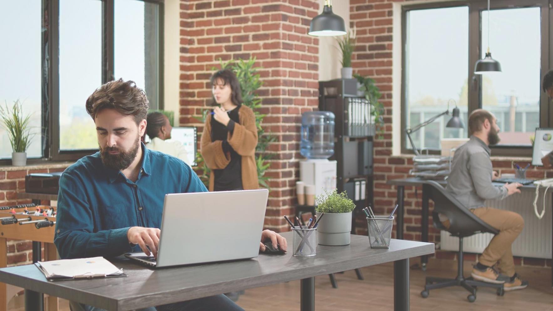 Professional financial planning workspace